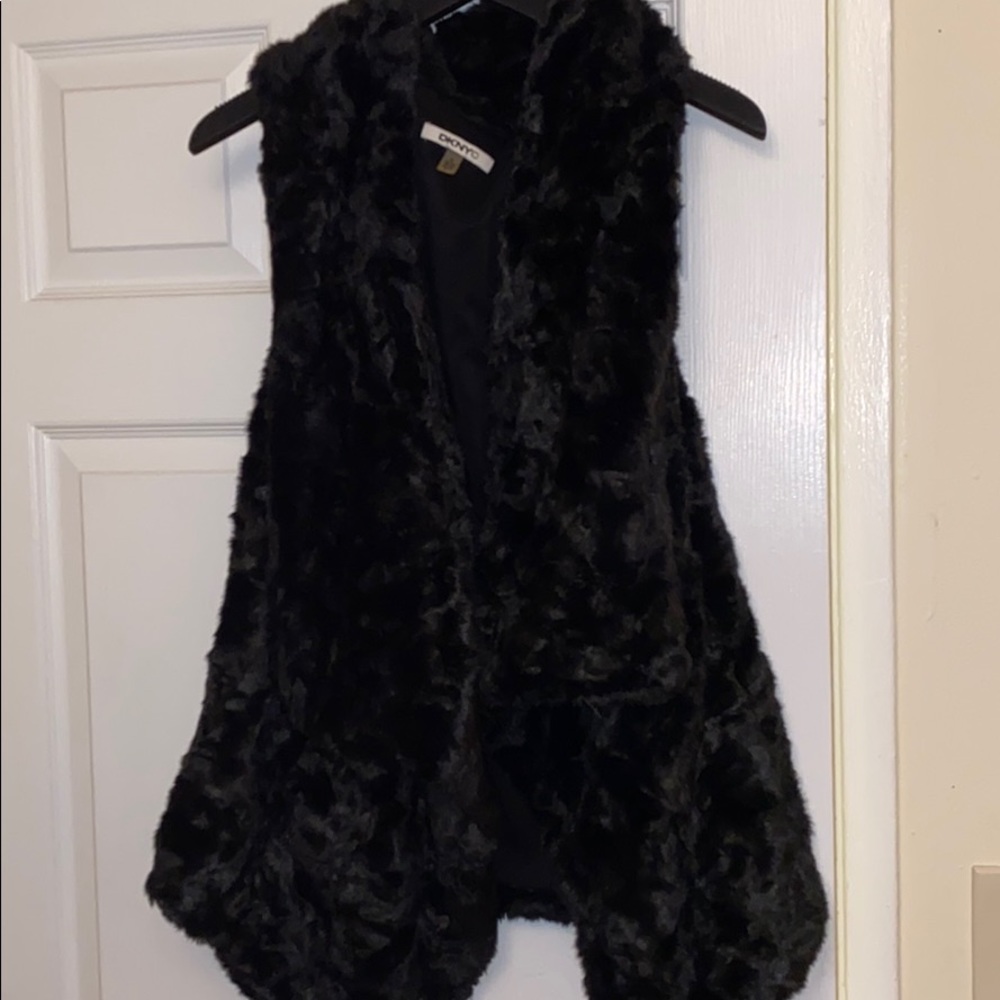 Faux fur Dknyc vest